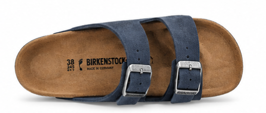Birkenstock Arizona Suede Leather – Navy