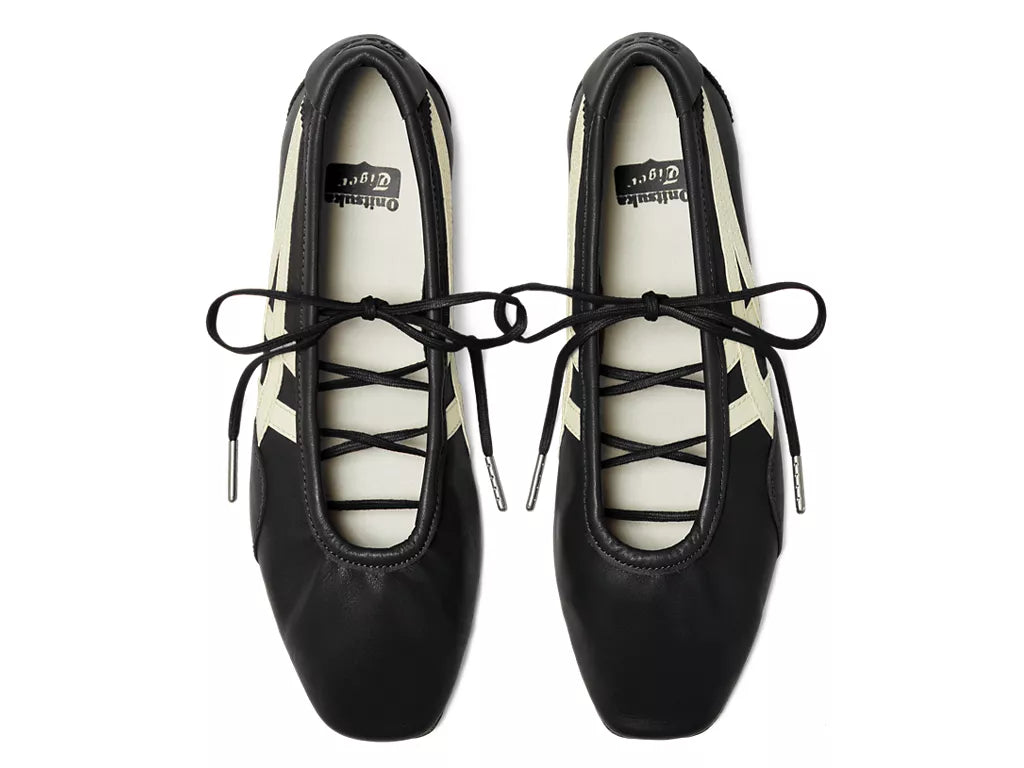 Onitsuka Tiger GYMNARINA Ballet Flats Black Cream