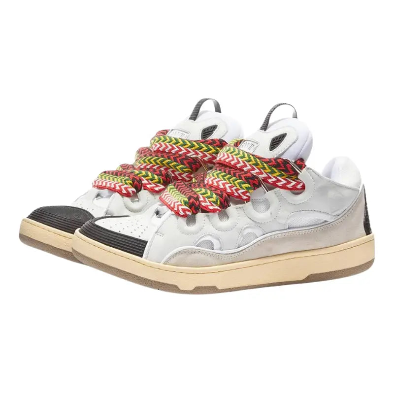 Lanvin Leather Curb – White Ivory
