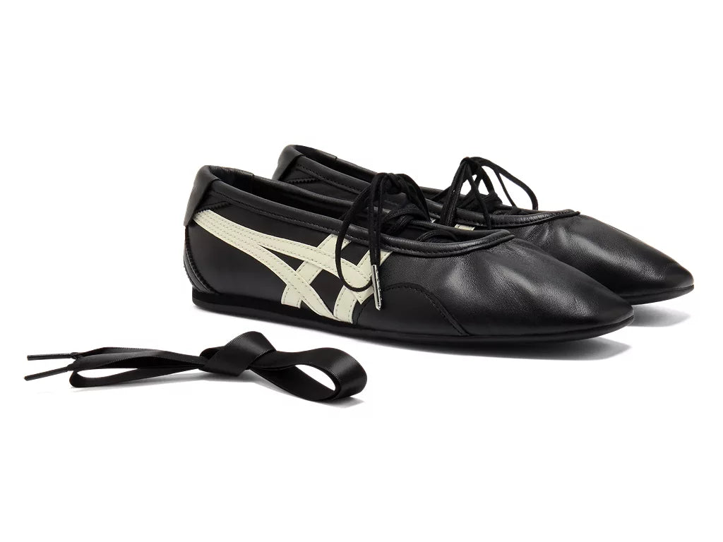 Onitsuka Tiger GYMNARINA Ballet Flats Black Cream