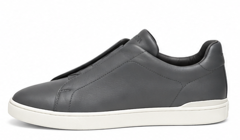 ZEGNA Triple Stitch™ SECONDskin Sneakers – Dark Grey