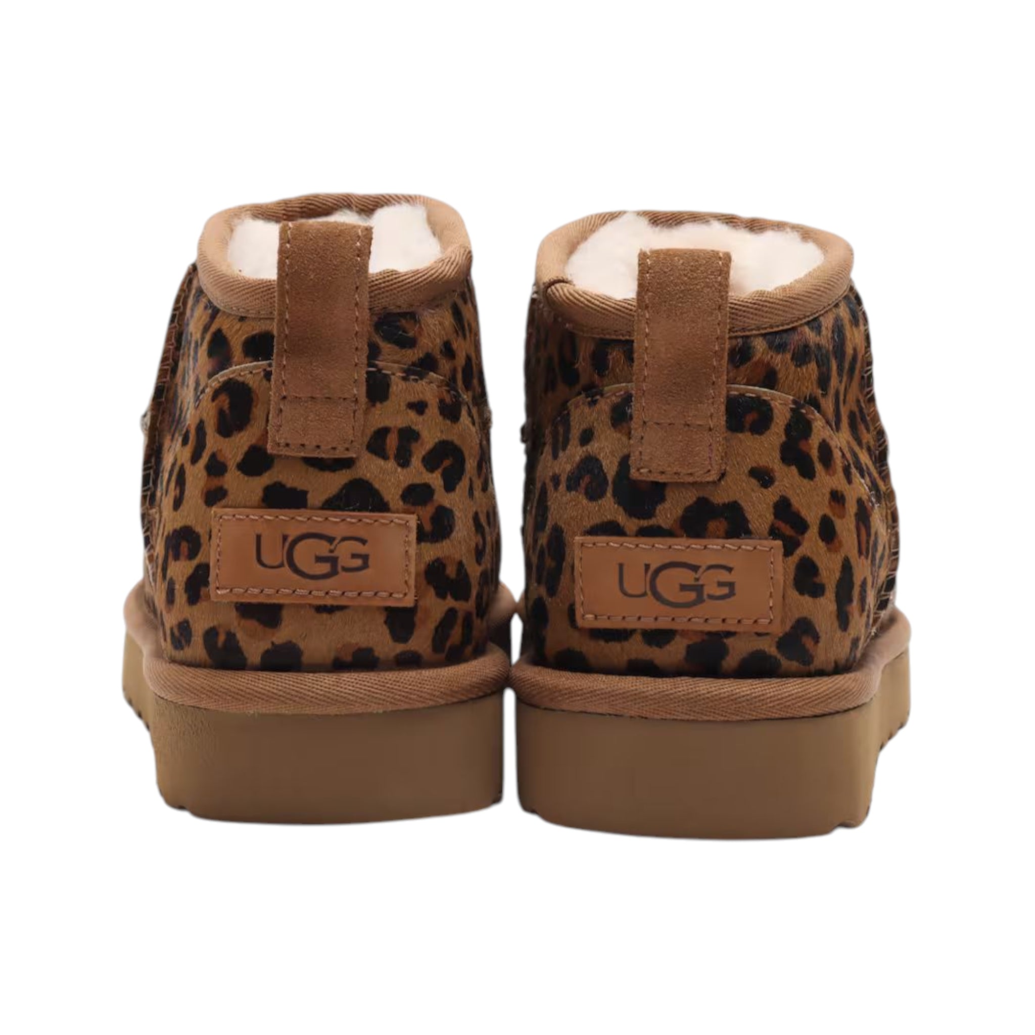 UGG Classic Ultra Mini Leopard Boots