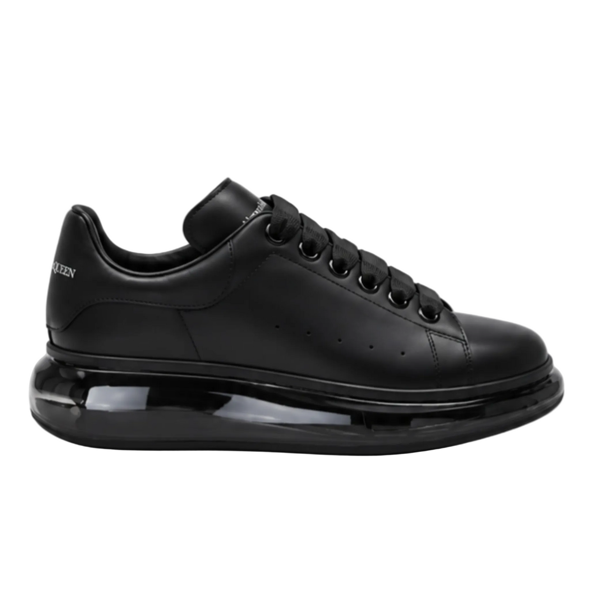 Alexander McQueen Oversized – Black Shiny Sole