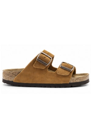 BIRKENSTOCK Arizona – Soft Footbed Suede Leather – Tabacco Brown