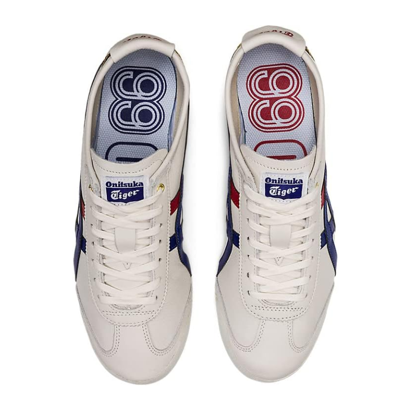 Onitsuka Tiger Mexico 66 Vintage White Directoire Blue Red
