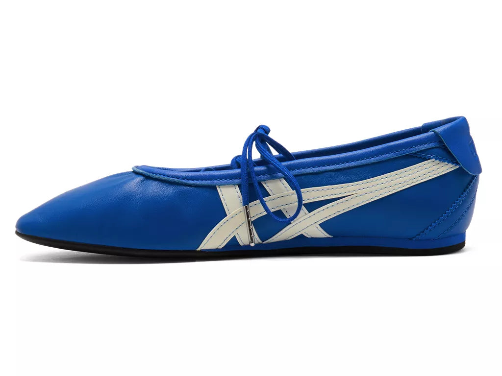 Onitsuka Tiger GYMNARINA Ballet Flats Blue Cream