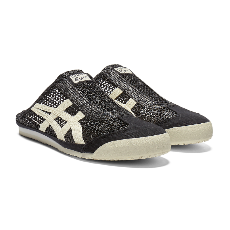 MEXICO 66 SABOT – BLACK/CREAM