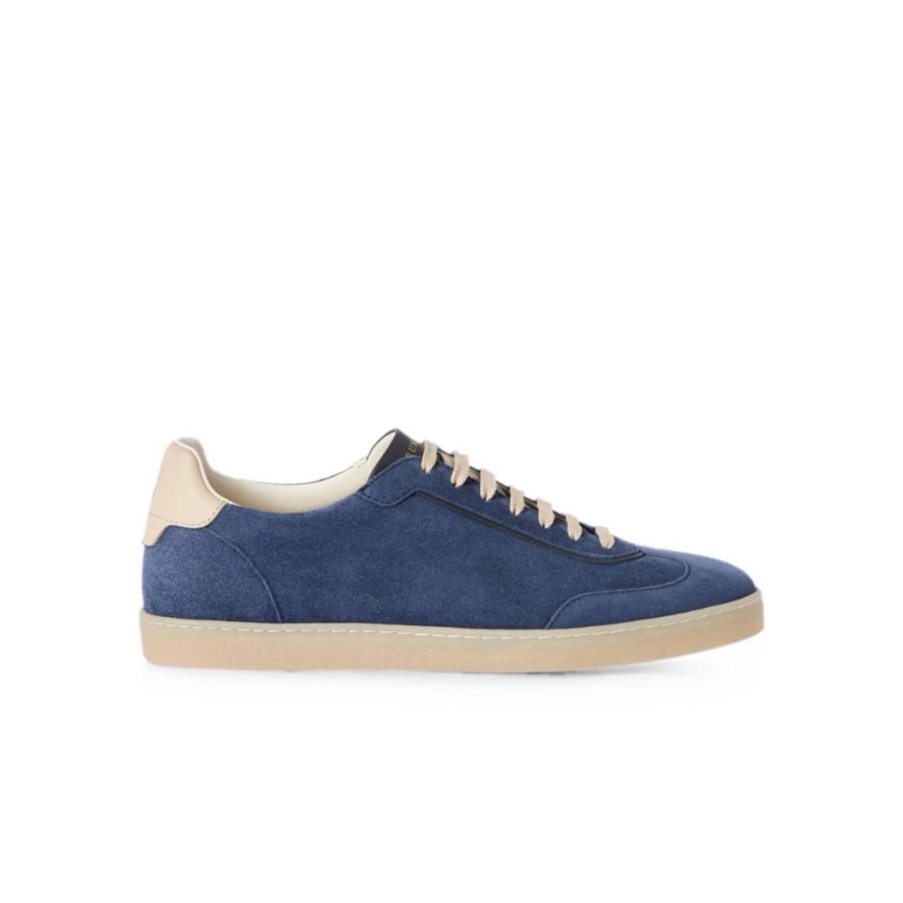 Brunello Cucinelli
Men's Suede T-Toe Low-Top Sneakers