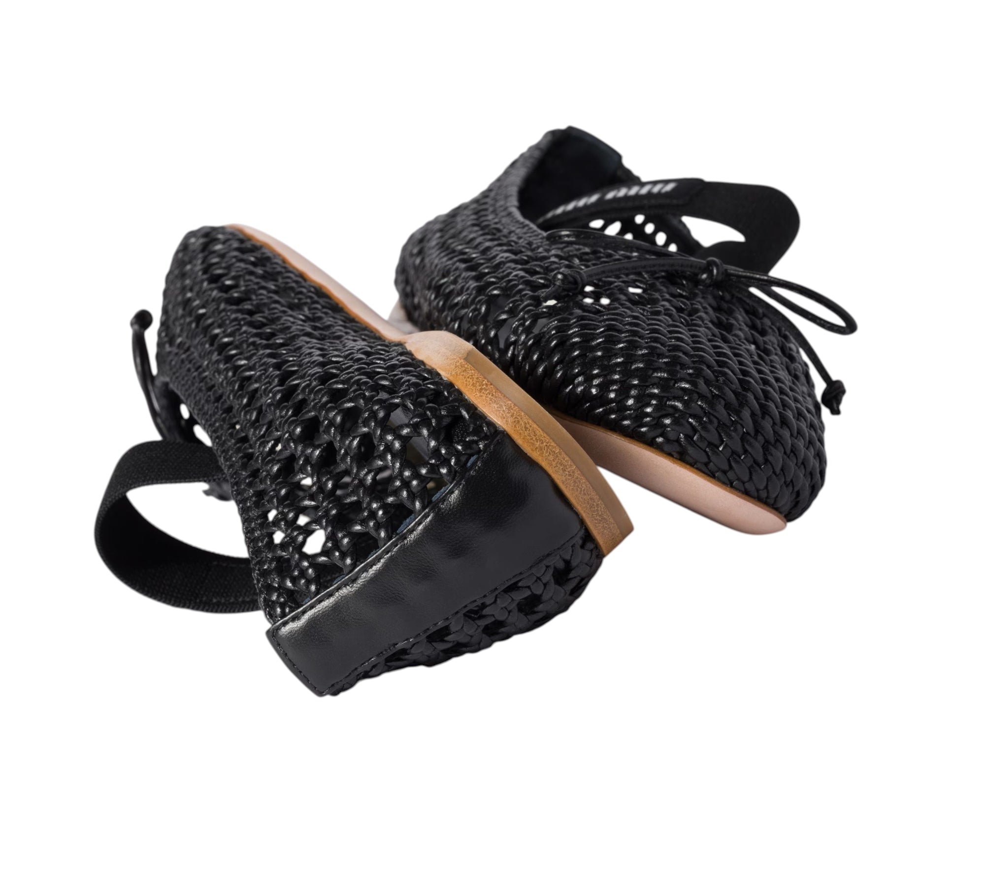 Miu Miu mesh-design ballet flats