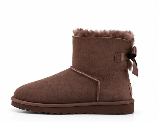 UGG Mini Bailey Bow II Boot – Chestnut