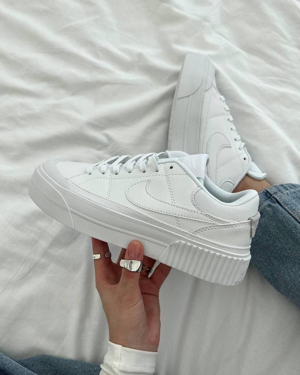 Nike Court Legacy Lift Triple White