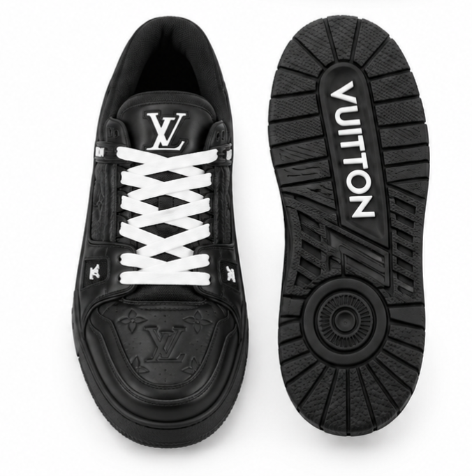 Louis Vuitton LV Trainer Sneaker – Black/White