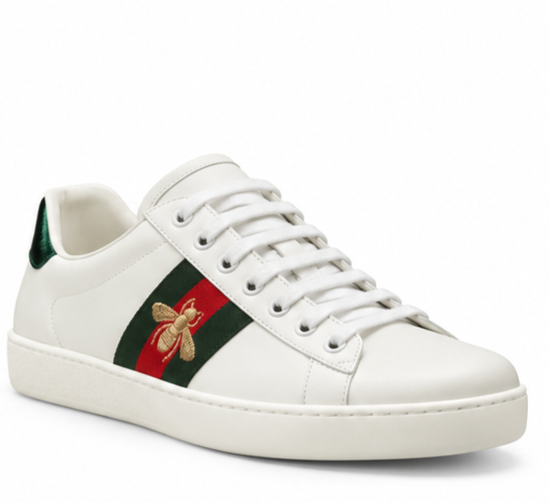 Gucci Ace Sneaker with Bee – White / Green / Red