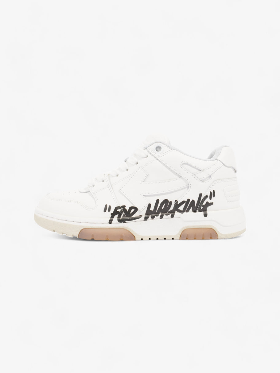 Off White 'For Walking' Out Of Office Sneakers White / Black