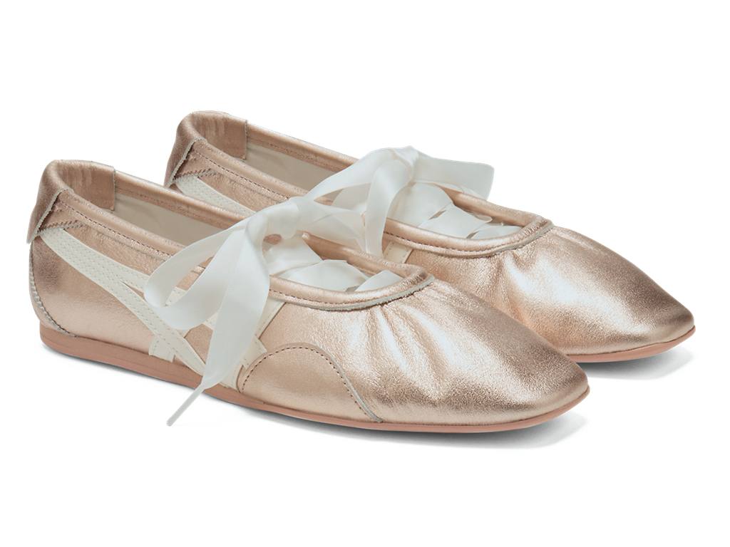 Onitsuka Tiger GYMNARINA Ballet Flats Classic rose gold