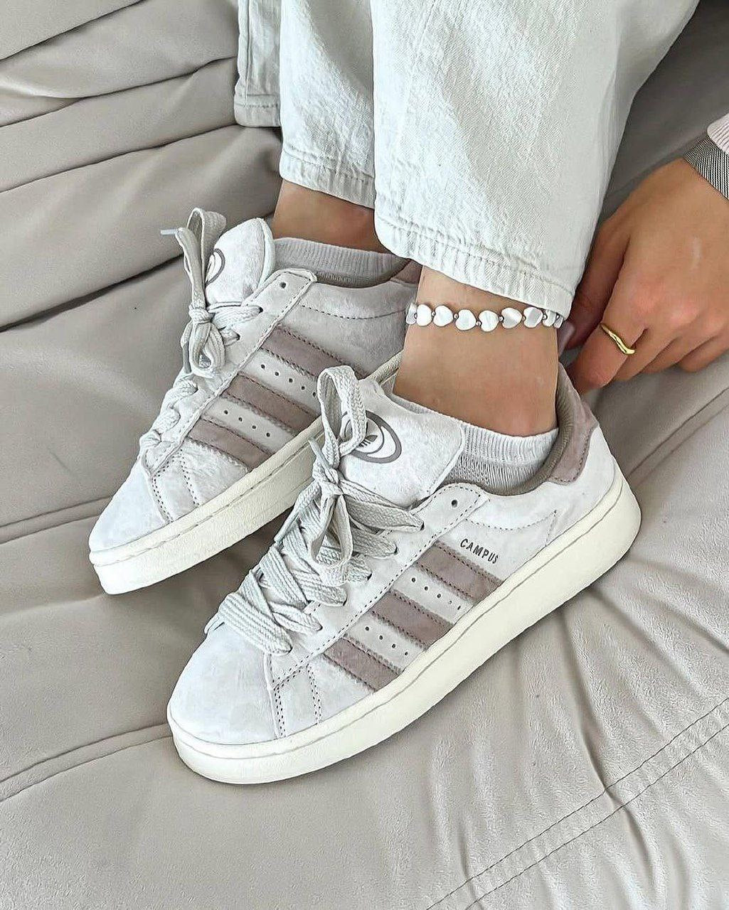 adidas Campus  Chalk White Brown