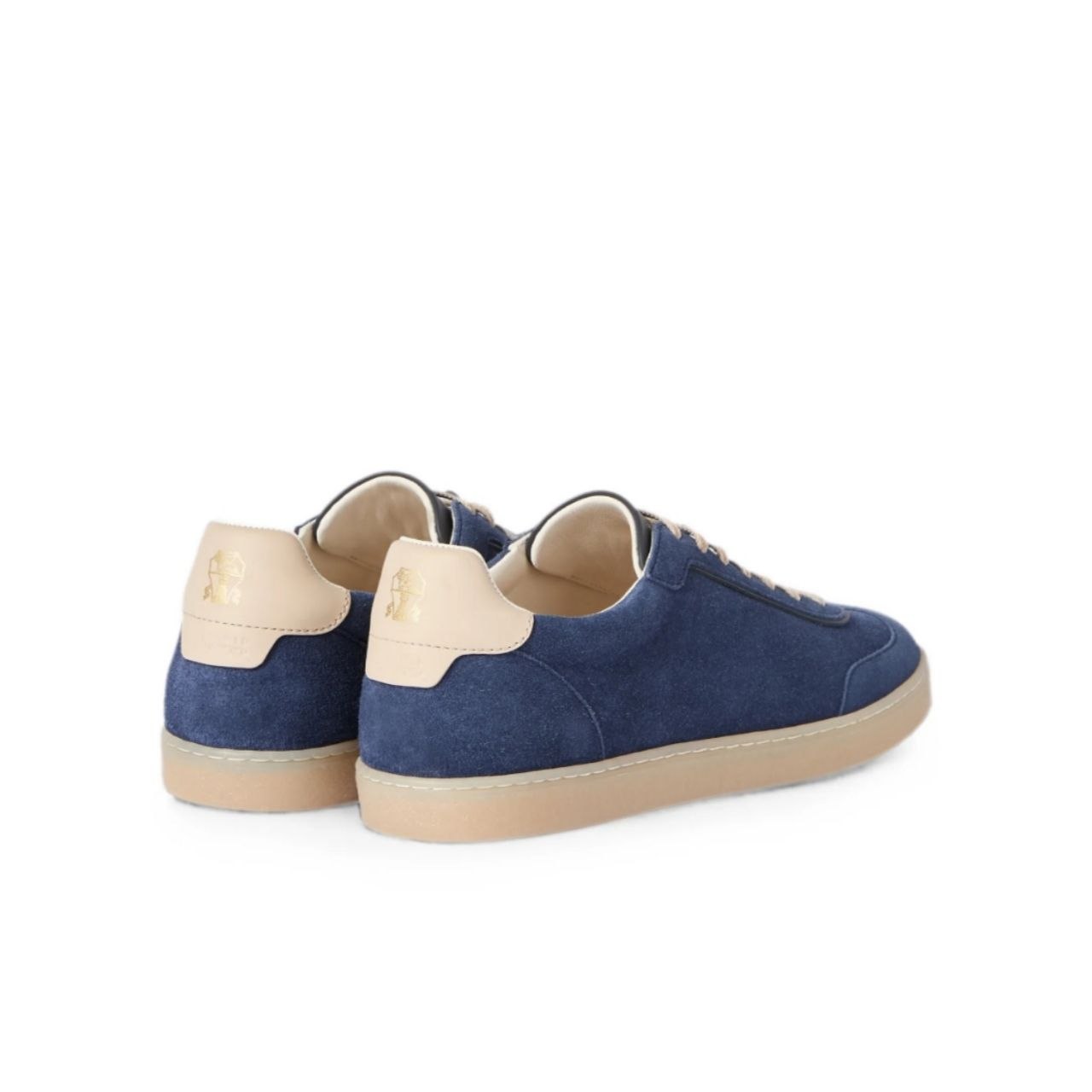 Brunello Cucinelli
Men's Suede T-Toe Low-Top Sneakers