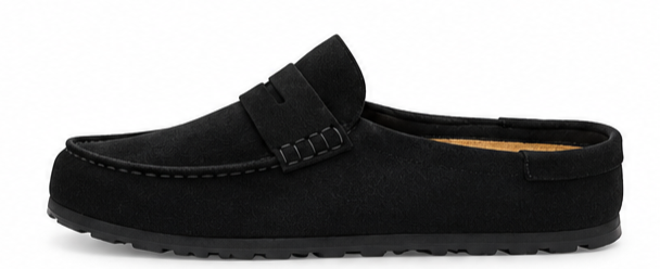 BIRKENSTOCK Naples Wrapped Suede Leather Black