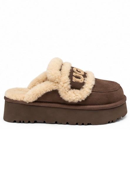 UGG Disquette Heritage Slipper – Burnt Cedar