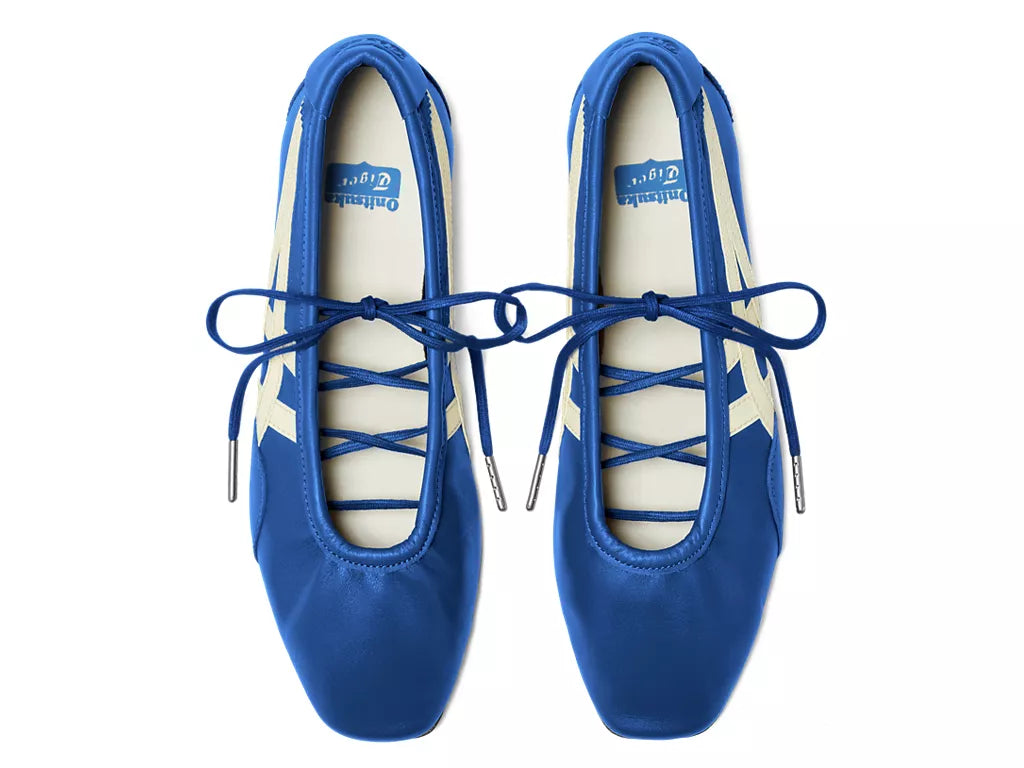 Onitsuka Tiger GYMNARINA Ballet Flats Blue Cream