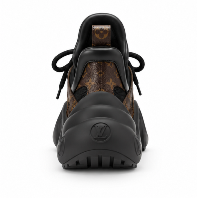 Louis Vuitton LV Archlight Sneaker – Black/Brown Monogram