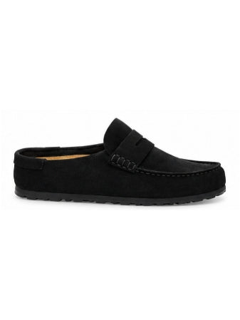 BIRKENSTOCK Naples Wrapped Suede Leather Black