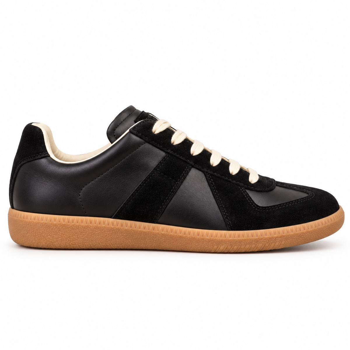 Maison Margiela Replica Low-Top Sneakers
Black / Gum