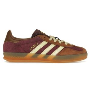 ADIDAS GAZELLE INDOOR MAROON ALMOST YELLOW